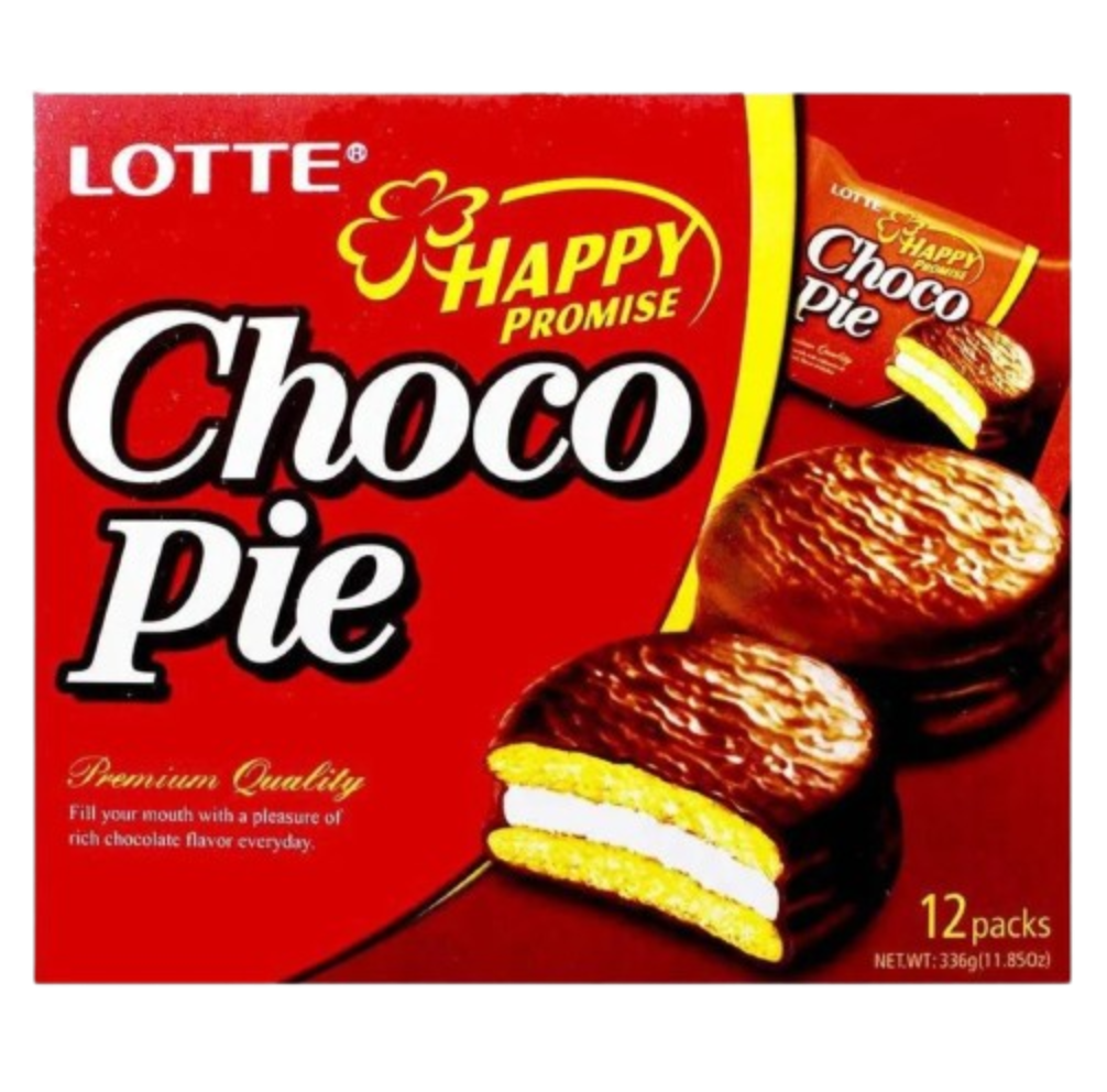 Lotte Choco Pie (Original 12 Pack)
