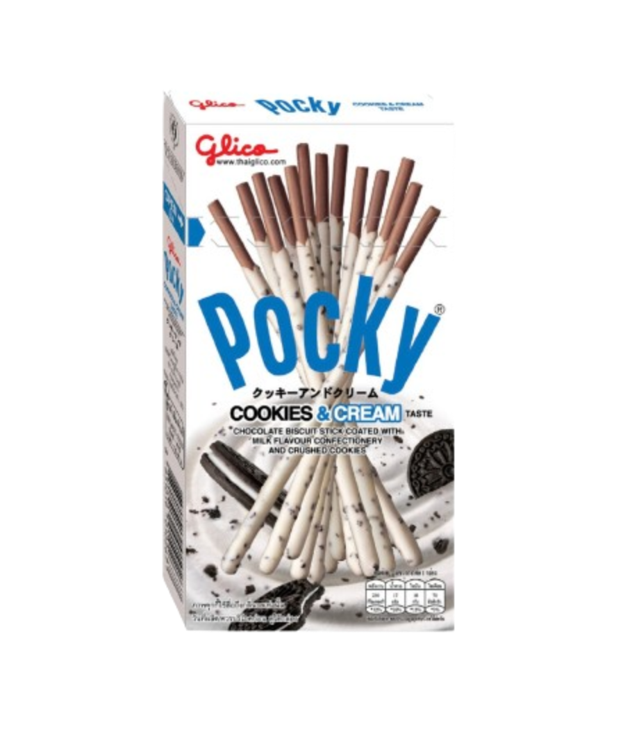 Glico Pocky Cookies & Cream Biscuit Sticks