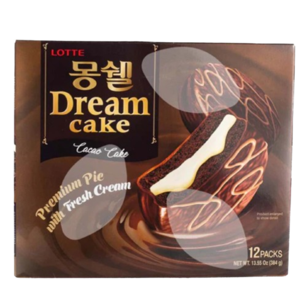 Lotte Dream Cake (Cacao 12 Pack)