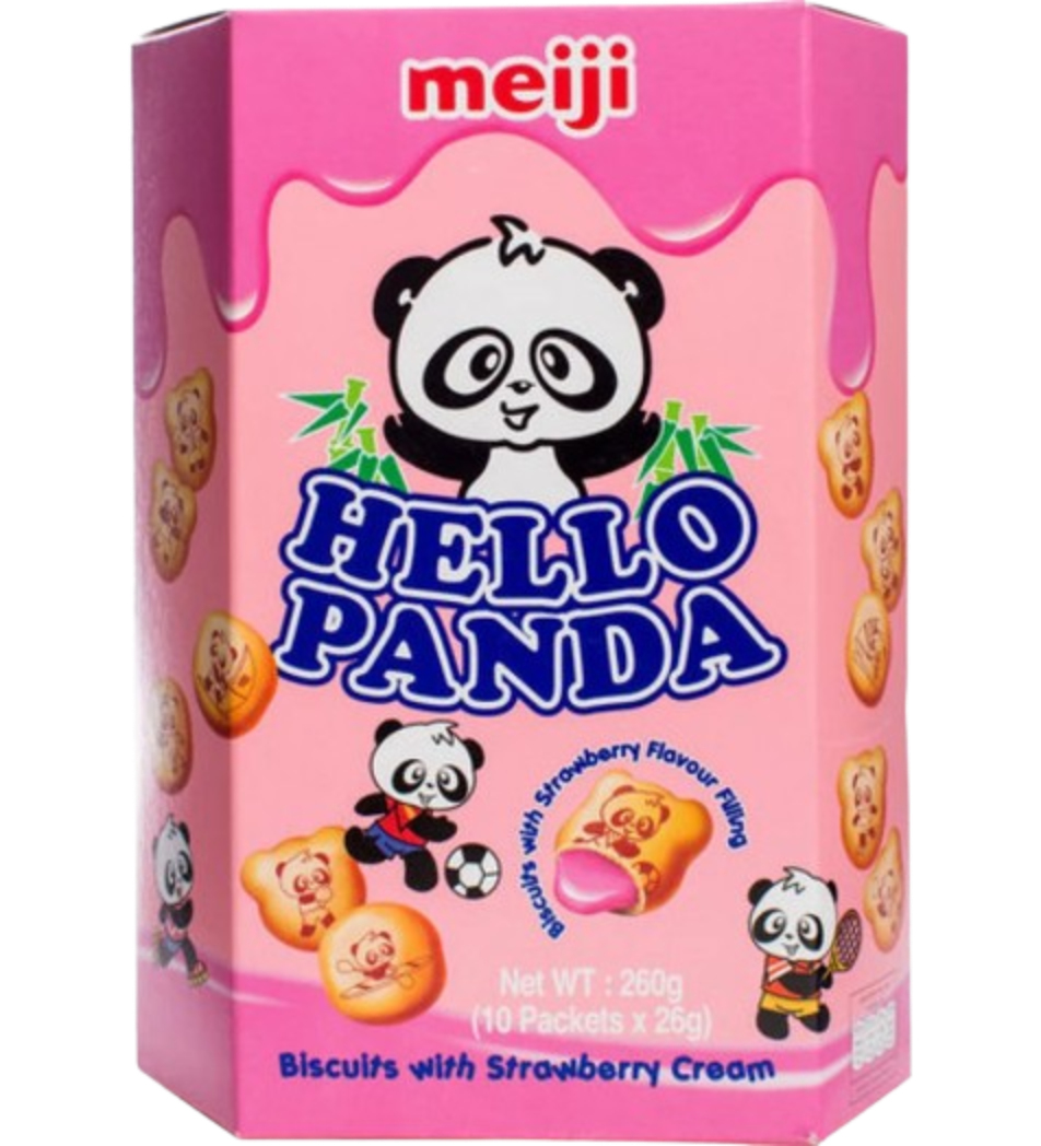 Meiji Hello Panda (Strawberry) 250g