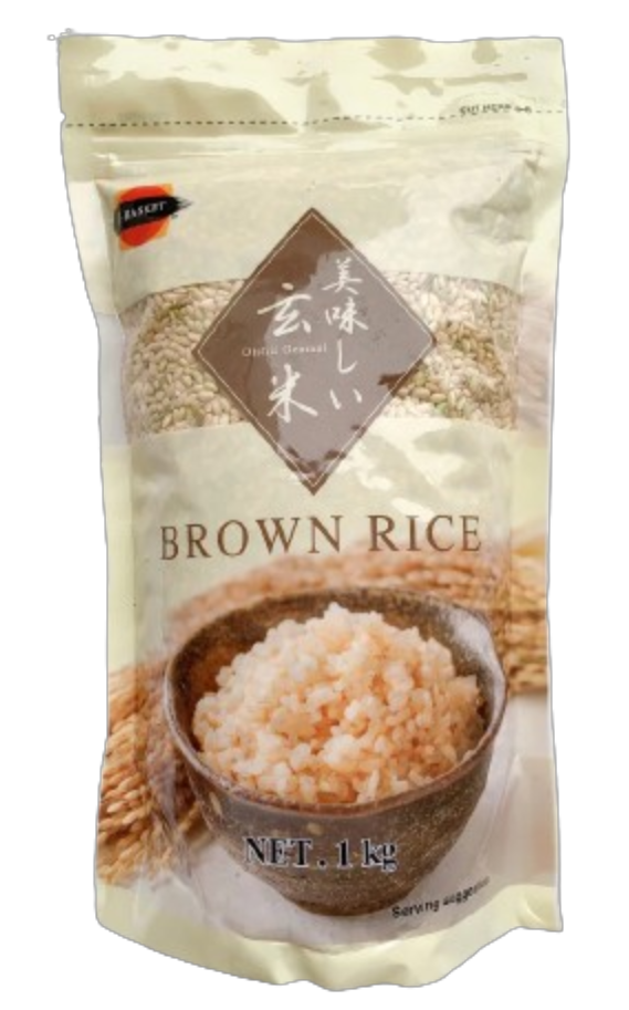 J Basket Brown Rice 1kg