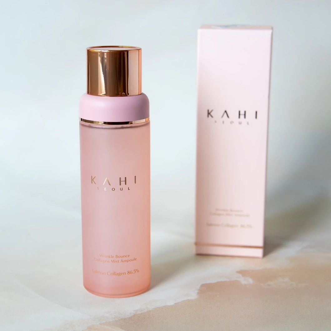 Kahi Seoul Cosmetics Wrinkle Bounce Collagen Mist Ampoule 100mL