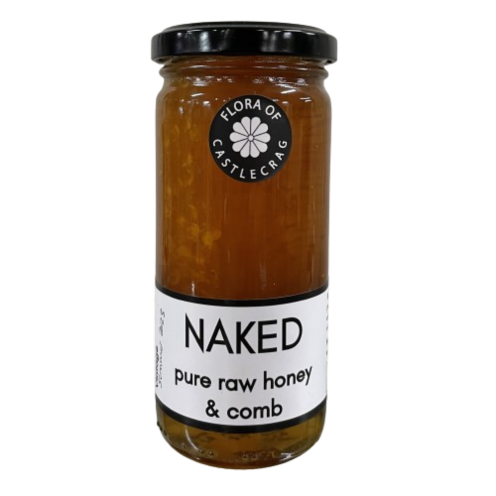Naked Pure Raw Honey & Comb 340g