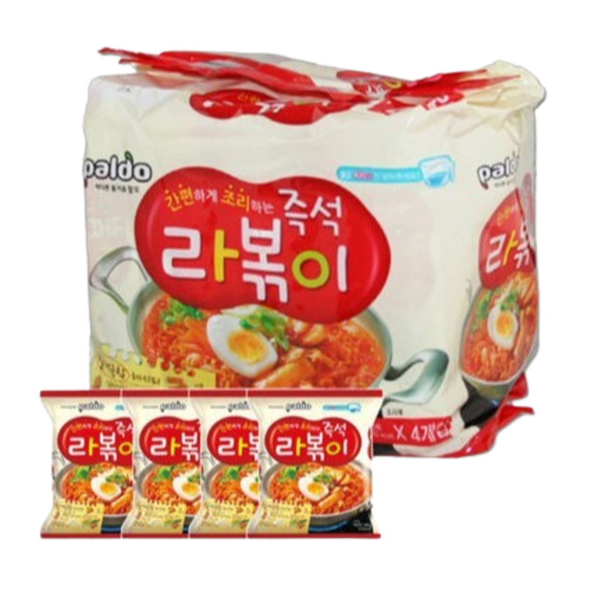 Paldo Rabokki Noodle (4 Pack)