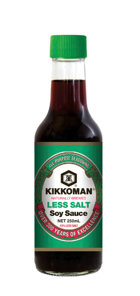 Kikkoman Salt Reduced Soy Sauce-250mL