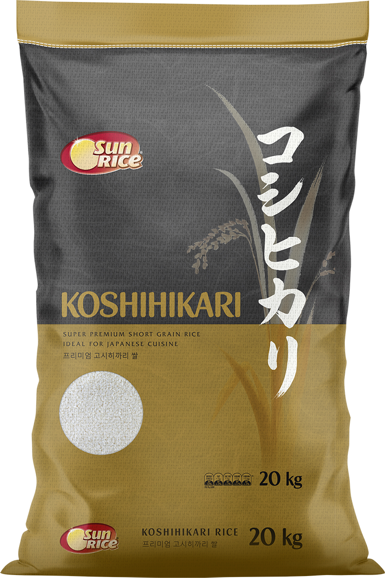 Sun Rice Koshihikari Premium Short Grain Rice 20kg