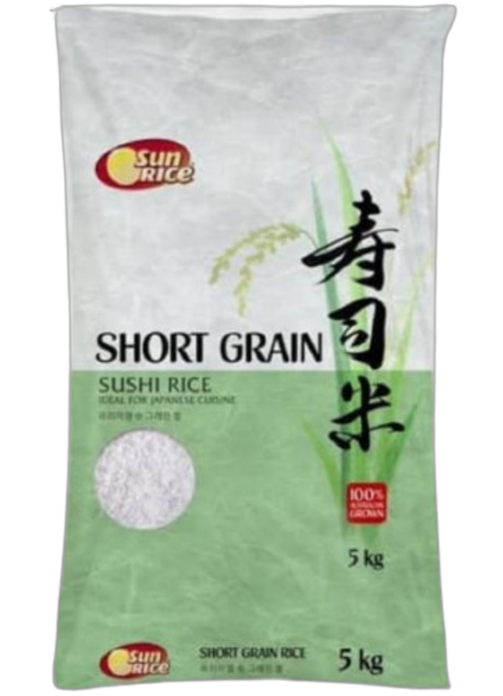 Sun Rice Short Grain Sushi Rice 5kg